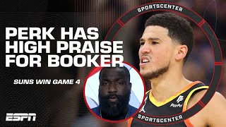 Kendrick Perkins: Devin Booker is on a DIFFERENT LEVEL right now! | SportsCenter
