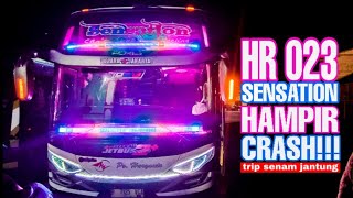 ARMADA PALING BERSENSASI! ft STJ THORIN & DD QONQUEROR || TRIP NAIK BUS PO HARYANTO HR 023 SENSATION