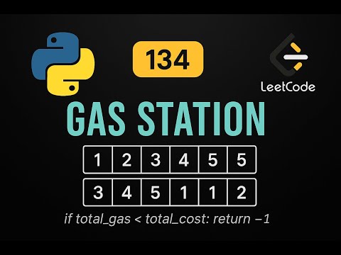 LeetCode 134: Gas Station | Python Solution | Greedy Algorithm