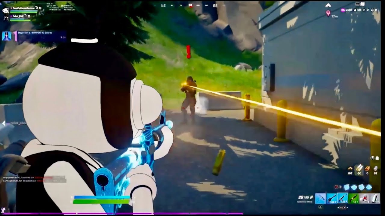 Where to Find IO Guards in Fortnite Cubed Season 8 Tutorial YouTube