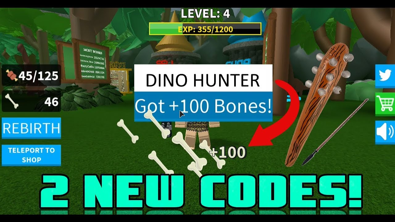 Codes For Caveman Simulator