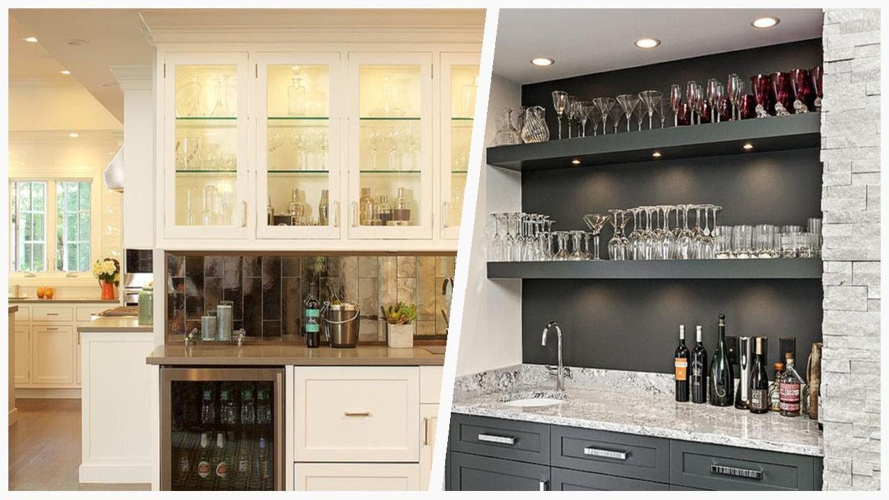 75 Small Home Bar With Black Backsplash Design Ideas You'll Love 🥰