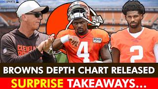 Cleveland Browns Release SURPRISING Depth Chart Ahead Of NFL Preseason Week 1 vs. Bears
