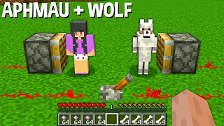 What HAPPENS if you COMBINE APHMAU GIRL AND ALPHA WOLF in Minecraft ? APHMAU + WOLF !