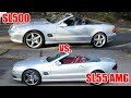 Comparison: Mercedes-Benz SL55 vs SL500 | Episode 138