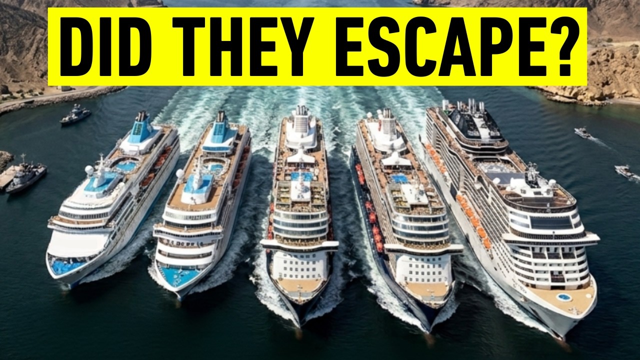 Running the Blockade; How 5 Cruise Ships Escaped the Gulf