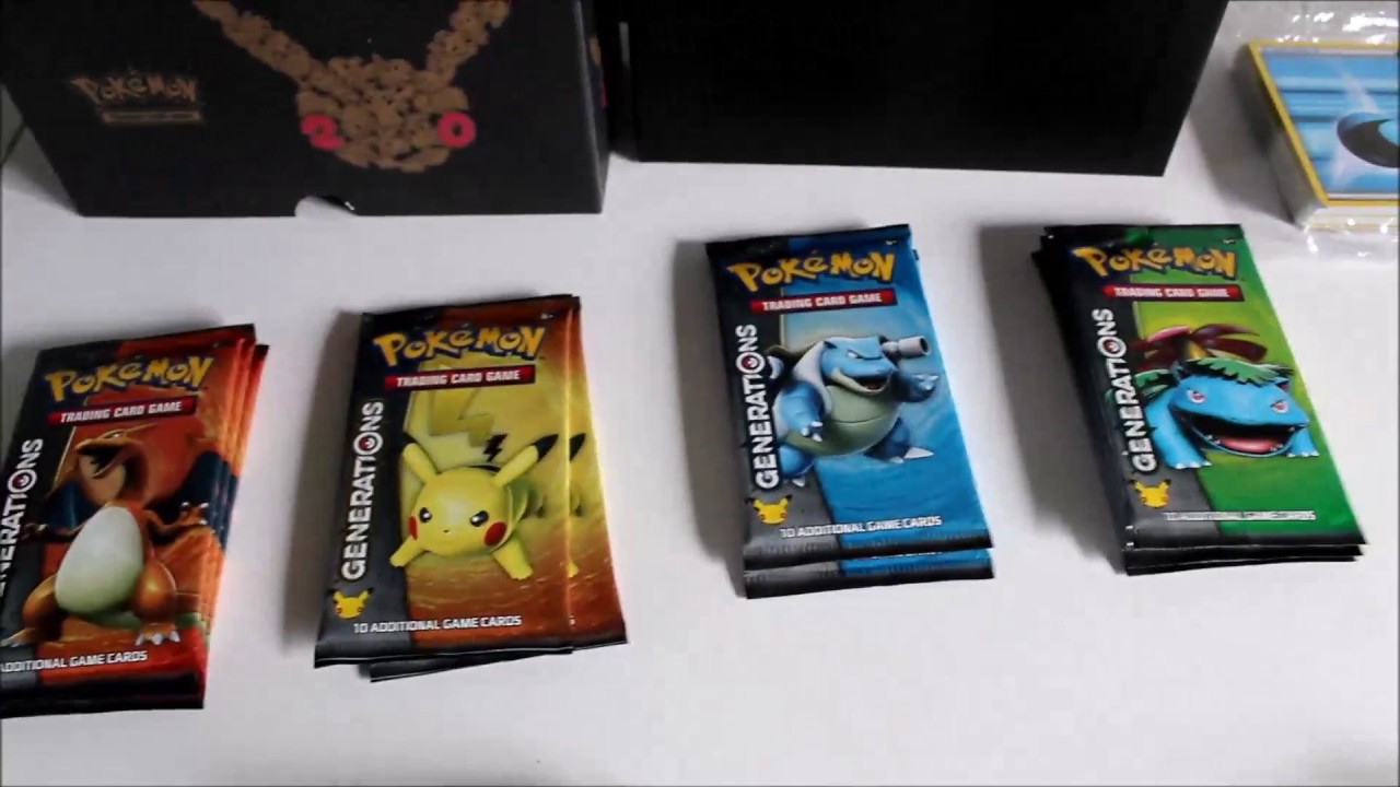 Pokemon 20th Anniversary Elite trainer box - YouTube