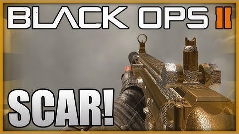 Call Of Duty Black Ops 2 Create A Class SCAR-H