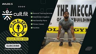 Honest Review of Cult Fit Gold's Gym GK Delhi 2024 | Cult Fit gold's Gym | Facilities & Experience