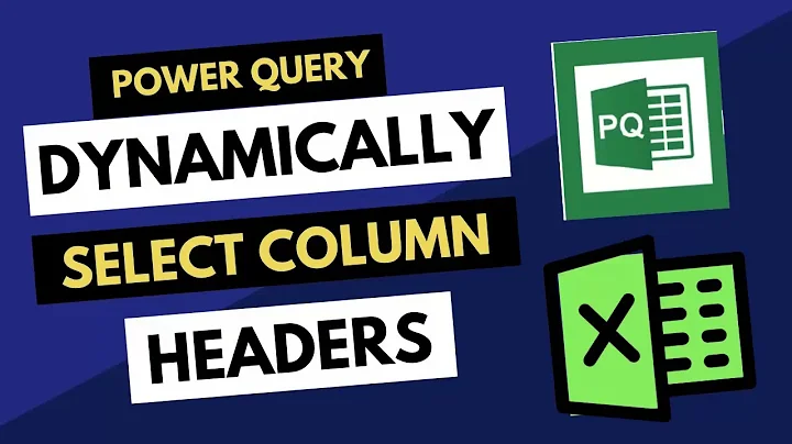 Dynamically Find a Column Header in Power Query | Dynamically Select Column Header In Power Query