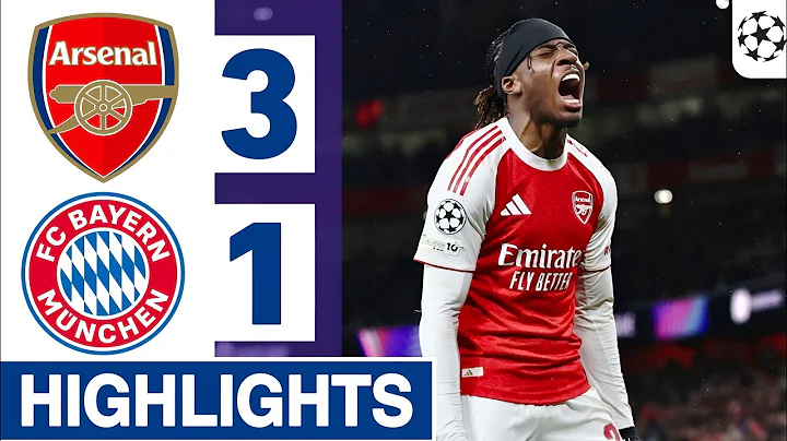 Arsenal vs Bayern Munich 3-1 – All Goals & Highlights | Timber, Madueke, Martinelli | UCL 2025/26