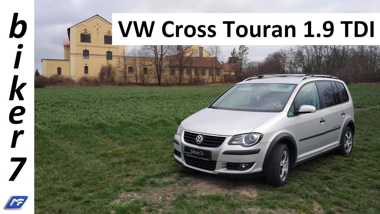 Review - VW Cross Touran 1.9 TDI (2008) - YouTube