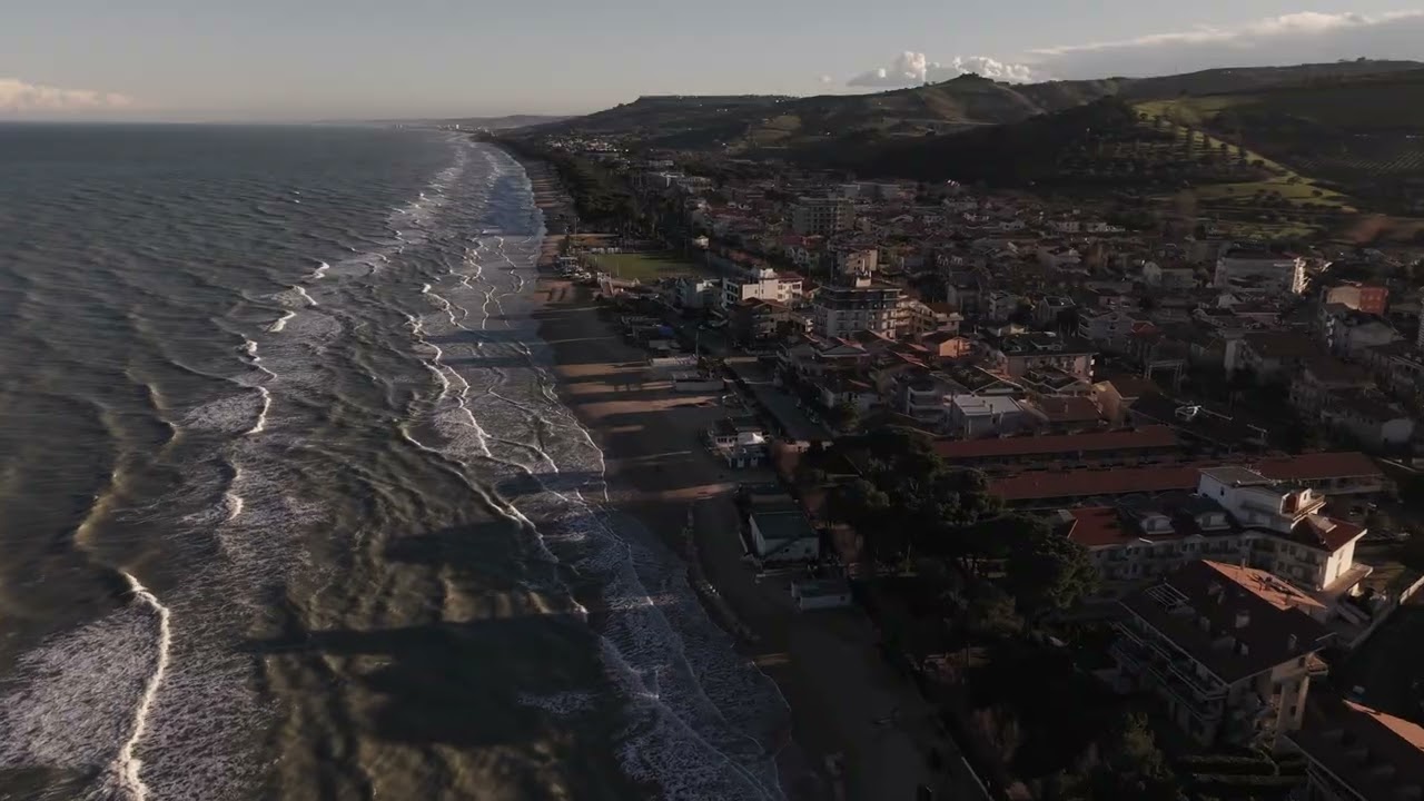 Mini 5 pro, sorvolo mare