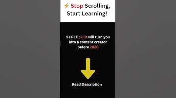 ⚡ Stop Scrolling, Start Learning! | #shorts #ai