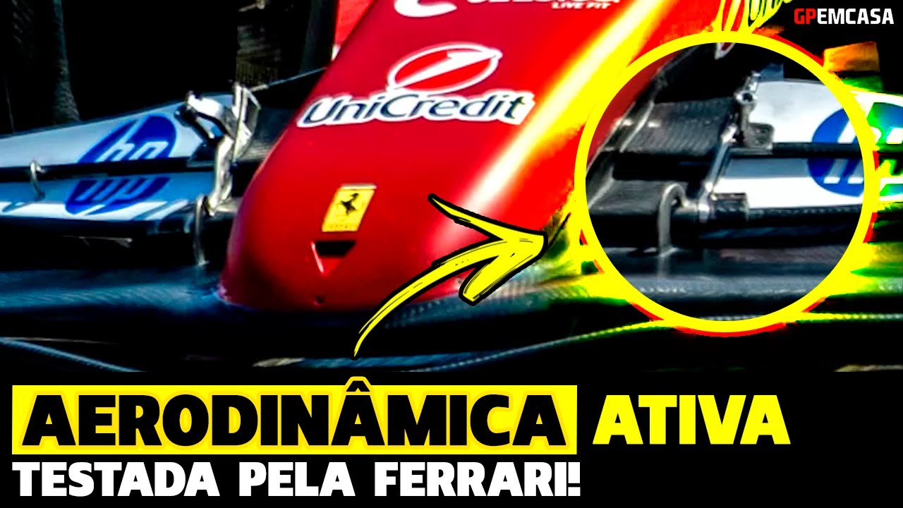 Aerodinâmica Ativa É Testada Pela Ferrari E Primeiras Imagens Surgem | Fórmula 1 | Gp Em Casa