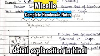 Micelle & process of Micellisation | Physical Chemistry |Imp. for MSc.semester exam |