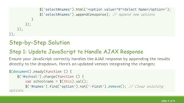 Creating a Dynamic Dropdown in PHP: Responding to Selections