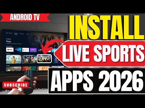 Find and Install ANY Live Sports App on Android TV, TV Box or Google TV in 2026