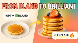 From Bland to Brilliant: GPT Stacking Explained (ChatGPT Tips 🥞🔥)