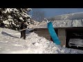 Winter February 2019 - Roof snow removal Norway