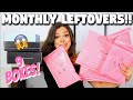 How do I have THIS MANY BOXES?!? Monthly Leftover Unboxings!