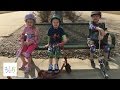 OUR FIRST LONG SCOOTER RIDE | KIDS LIFE 365 | 1.31.16