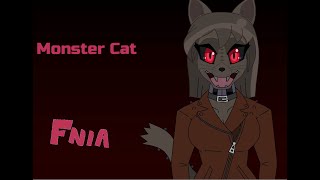 FNIA - Draw Anime Monster Cat (Five Nights at Candy's 3)