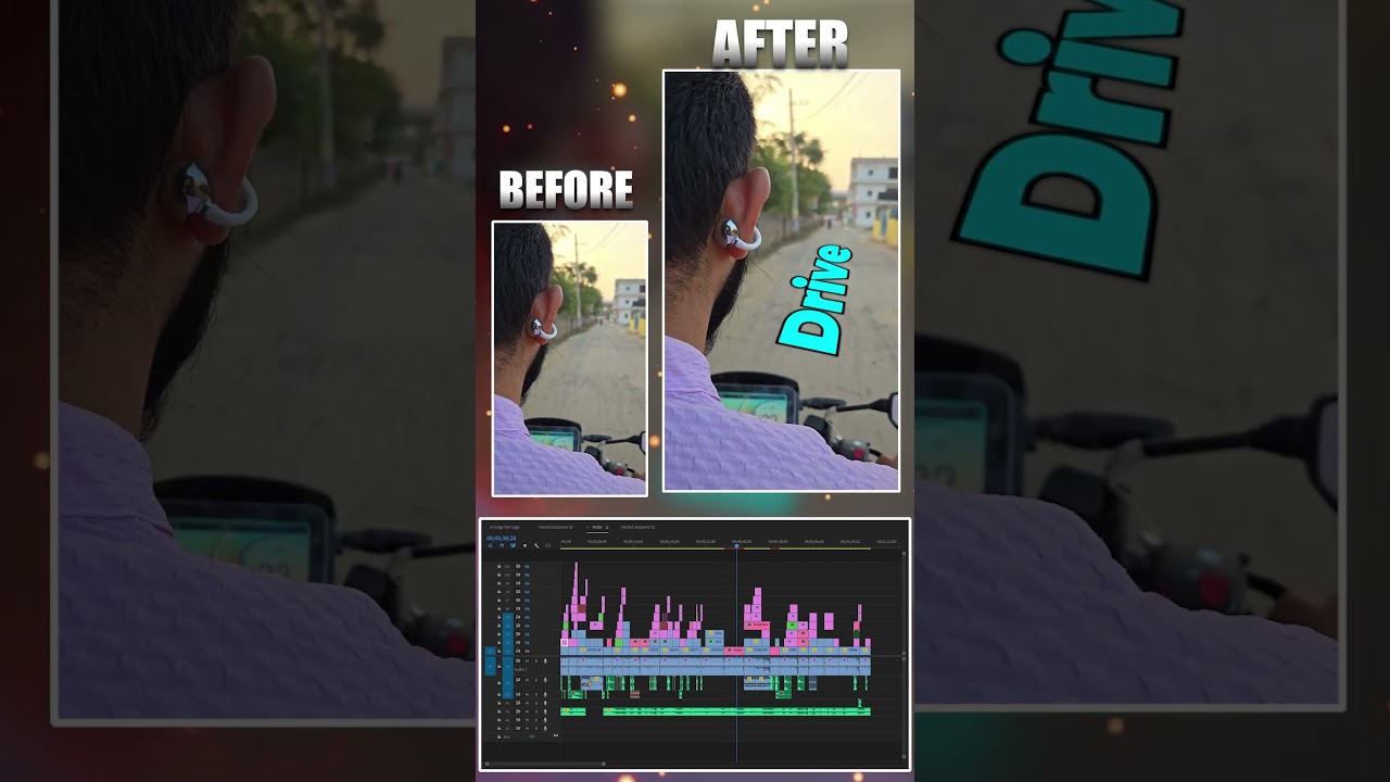 Tech Video Edit Before After | Creator Edit