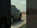 "Rough Riders" escort Trump's motorcade