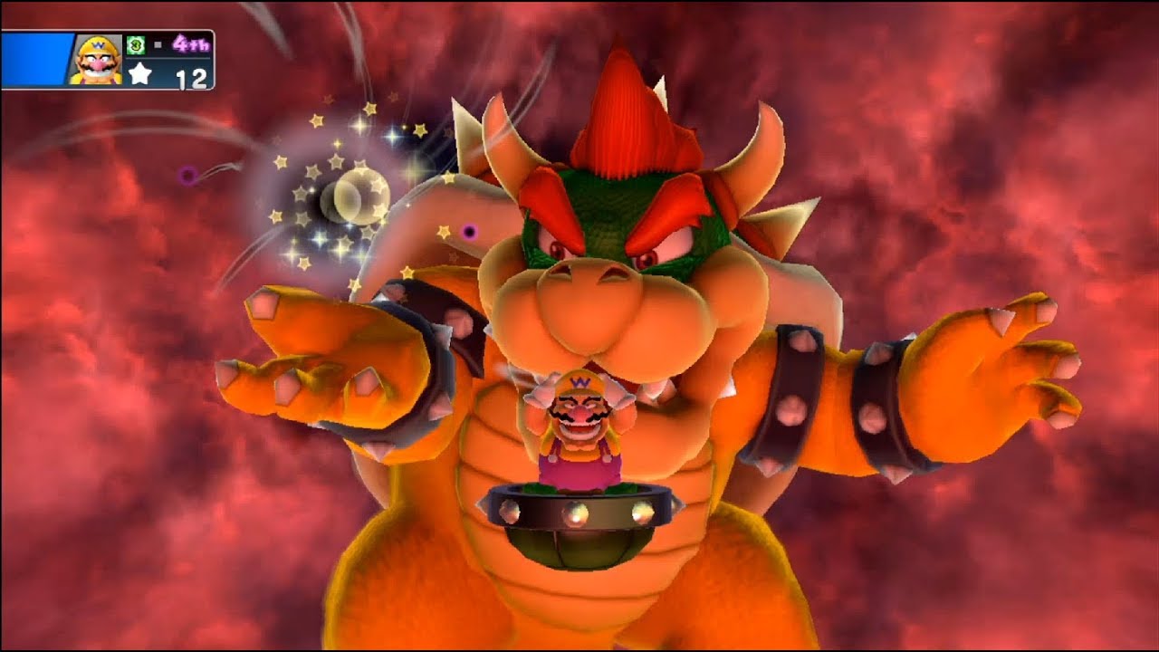 Mario Party 10 - Whimsical Waters (2 Player - Master CPU) Wario, Spike, Toad, Rosalina 