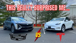 Tesla Model Y vs Cadillac Lyriq  Which EV Is The BETTER Buy?