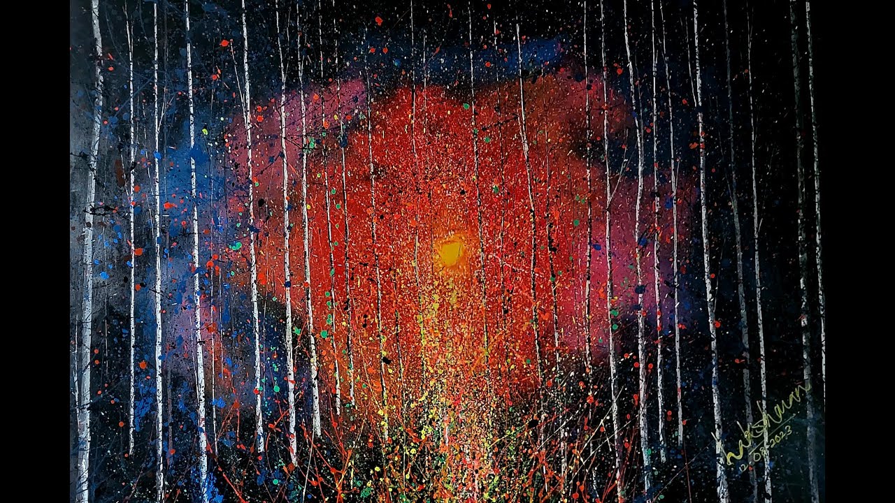 A Quick Guide to Landscape painting 100x150cm mixedmethod acrylic