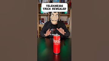 TELEKINESIS! MAGIC TRICK REVEALED 🪄 #telekinesis #tricks #magic #foryou