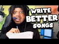 How to Write BETTER LYRICS   // CREATIVE Songwriting Tips 2021