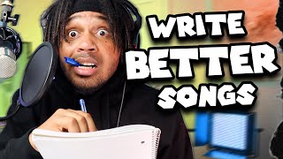 How to Write BETTER LYRICS   // CREATIVE Songwriting Tips 2021