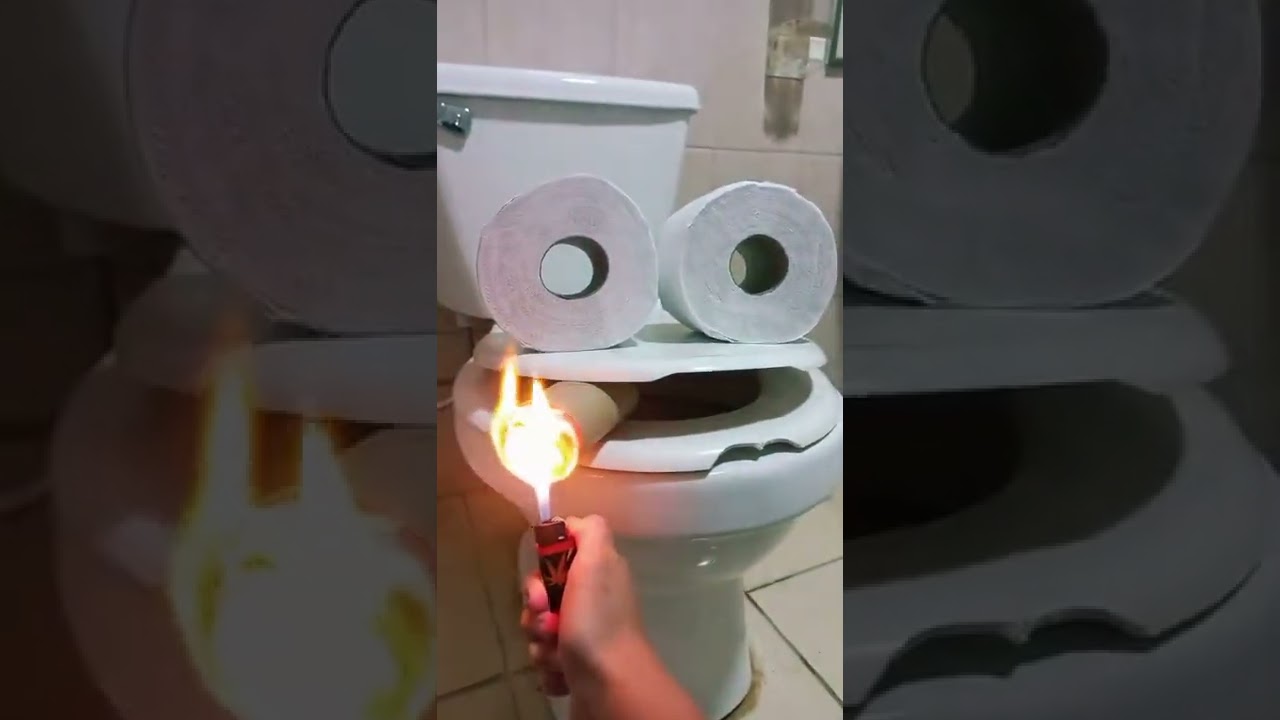 Toilet smoking meme template YouTube