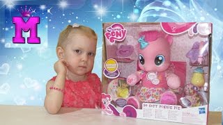 ♛ My Little Pony Малышка Пинки Пай интерактивная игрушка распаковк Baby Pinkie Pie