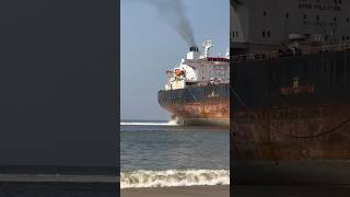 Full Speed Ship Propeller 😳😱😱⚓️ #gadani #ship #mariner #shorts