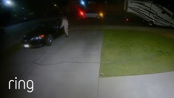 “You Are Being Recorded”— Motion Warning Sends Stranger Running | RingTV