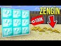 ZENGİN'İN 100.000 TL'LİK ŞANS BLOKLARI BULUNDU! - Minecraft