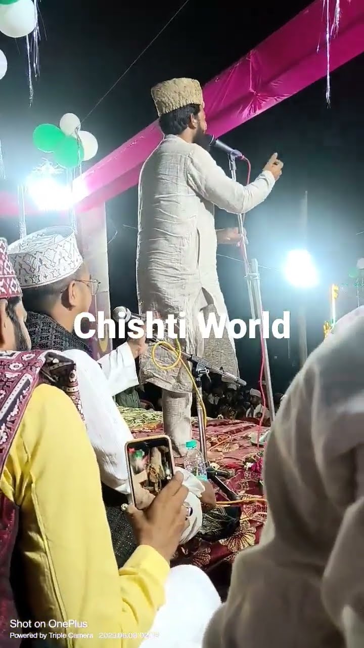 Zainul Abdeen Kanpuri Short Video | Bas Unpe Hui Noor Ki Bauchar Sahi Se - Chishti World Short Clip