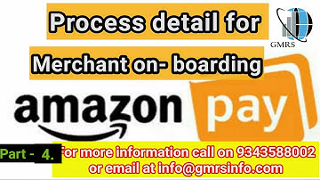 how to create amazon account 2020 / Amazon pay merchant onboarding Training Video Part 4 / Gmrs