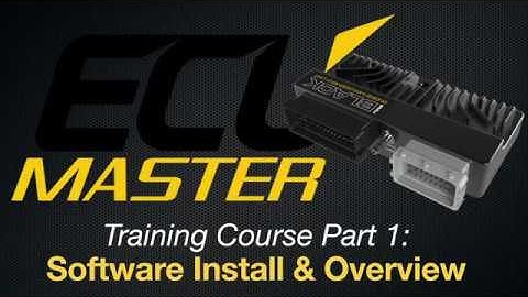 ECU Masters Training Course Part 1: Software Install & Overview | Evans Performance Academy
