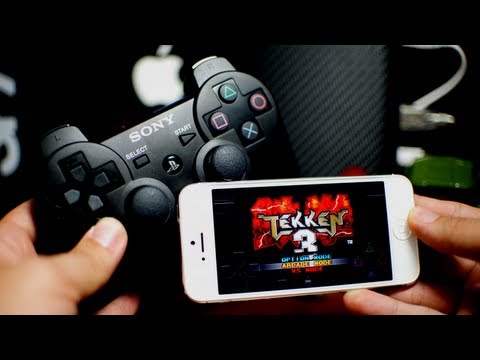 RetroArch - Playstation Games With PS3 Controller on iPhone iPod Touch iPad (Ep. 5) PS3 Controller