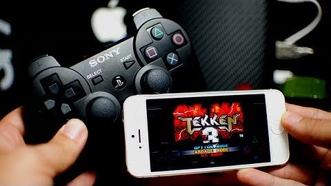 RetroArch - Playstation Games With PS3 Controller on iPhone iPod Touch iPad (Ep. 5) PS3 Controller