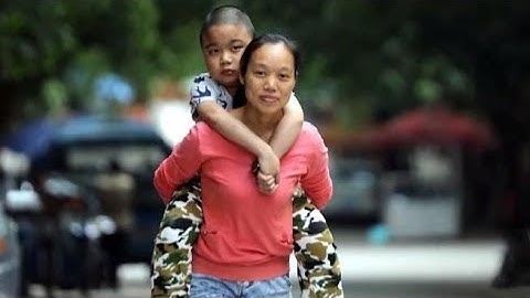 Mother and son