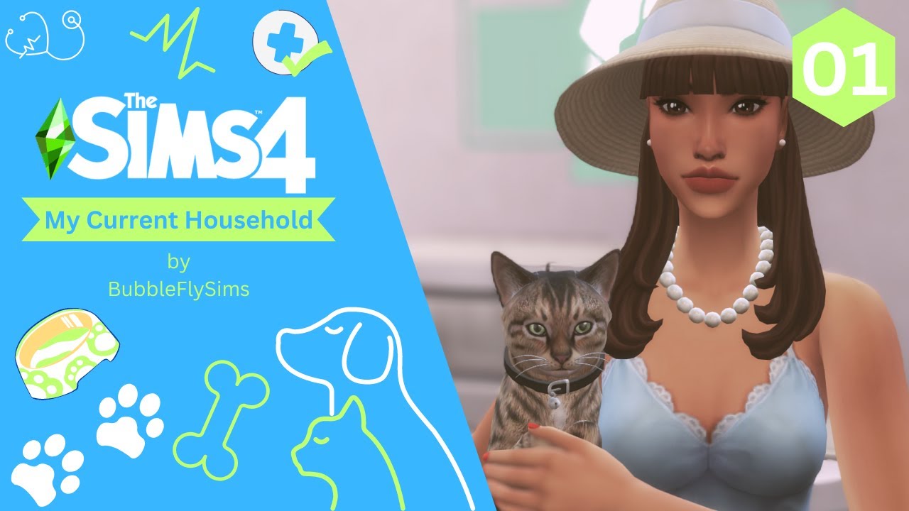 Let's Play: The Sims 4 / My current household / -Meet my sim- - YouTube
