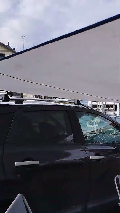 Маркиза на автомобиль. #багажник #roofrack #маркиза - YouTube