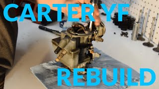 Carter YF Carburetor Rebuild - 1974 AMC Gremlin Revival Part 1