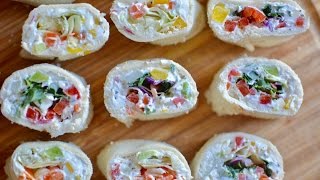 Pinwheel sandwiches are incredibly easy snacks. you can serve them as
snacks or pack in your kids tiffins, they're so versatile! learn how
to make pinwh...